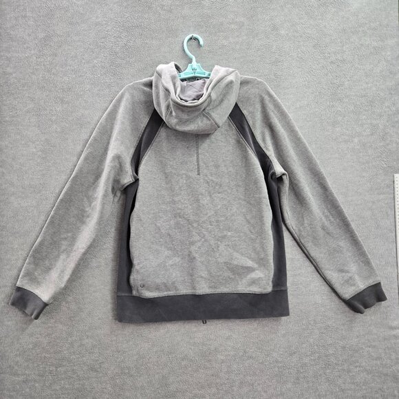 Lululemon‎ Women Jacket M Gray Torero Specialty Products Logo Embroidery - Picture 7 of 11